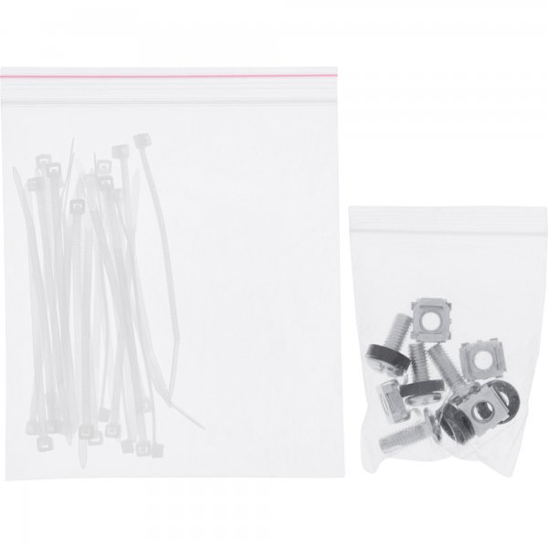 InLine Pannello patch a 16 vie - pannello Keystone vuoto con 3 staffe - 19" - 1U