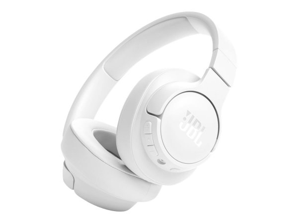 JBL Tune 720BT - Wireless - Musica e Chiamate - 20 - 20000 Hz - 250 g - Auricolare - Bianco