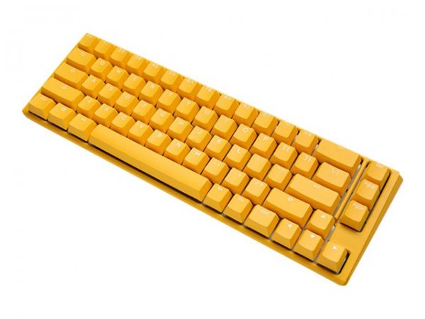Ducky One 3 SF Yellow - 65% - Cablato - USB - Interruttore a chiave meccanica - LED RGB - Giallo