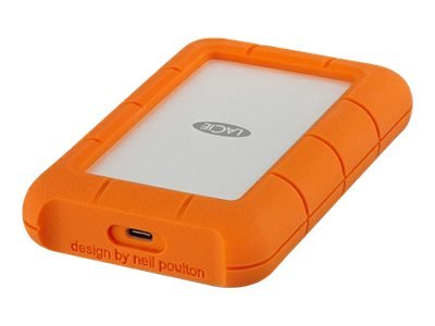 LaCie Rugged USB-C - 5 TB - 3.2 Gen 1 (3.1 Gen 1) - Grigio - Giallo