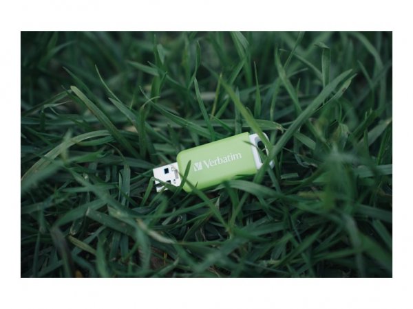 Verbatim USB 2.0 Stick DataBar grün - USB-Stick - 32 GB