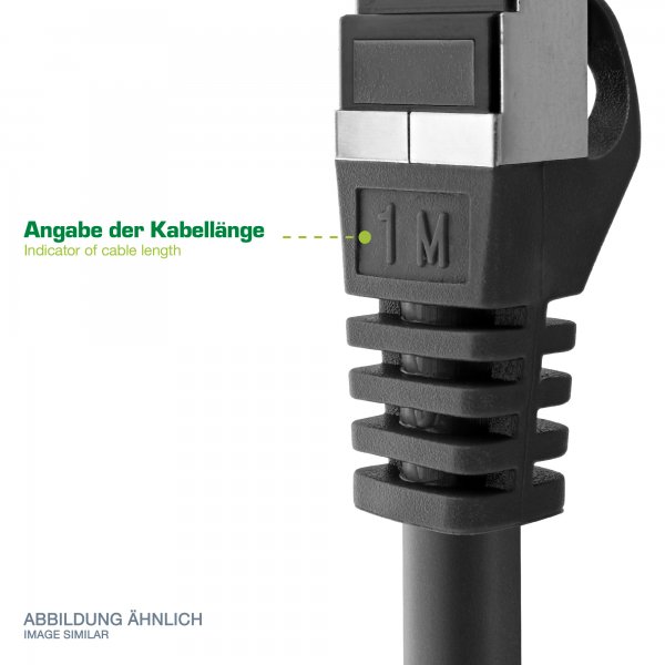 InLine Patchcord Slim - Cat.6A - S/FTP - TPE (LSZH) - PoE - grigio - 3m