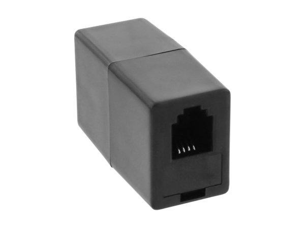 InLine Adattatore telefonico modulare RJ10 4P4C femmina / femmina - accoppiatore