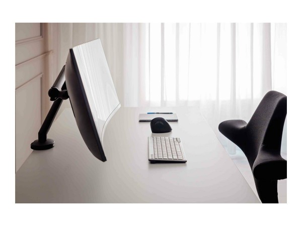 Bakker E. Flexible Monitorarm Single bl.