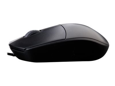 Rapoo N100-BK - Ambidestro - Ottico - USB tipo A - 1600 DPI - Nero