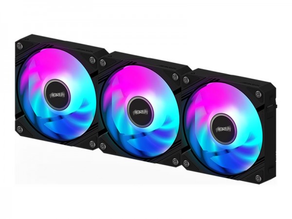 Gigabyte Aorus - Gehäuseluefter - 120 mm - Schwarz - Case fan - 29 dB