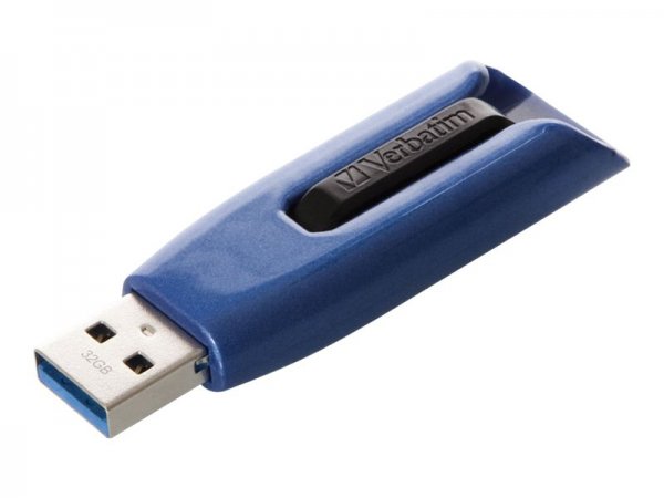 Verbatim V3 MAX - Memoria USB 3.0 da 128 GB - Blu - 128 GB - USB tipo A - 3.2 Gen 1 (3.1 Gen 1) - 17