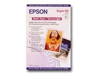 Epson Carta speciale opaca "matte" alto spessore - Stampa inkjet - A3+ (330x483 mm) - Opaco - 50 fog
