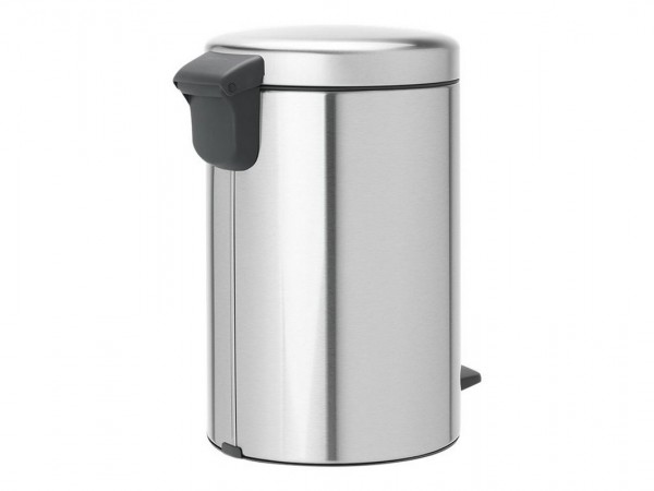 Brabantia 112041 - 12 L - Rotondo - Acciaio inossidabile - Plastica - Pedale - 24 cm