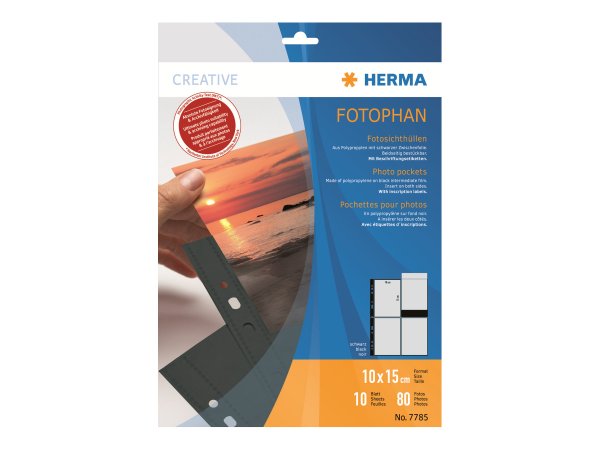 HERMA 7785 - 100 x 150 mm - Trasparente - Polipropilene (PP) - Ritratto - 230 mm - 310 mm
