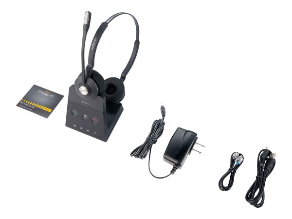 Jabra Engage 65 - Wireless - Ufficio - 40 - 16000 Hz - 83 g - Auricolare - Nero
