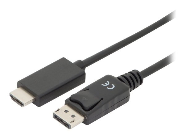 DIGITUS Cavo adattatore DisplayPort - tipo A DP – HDMI - 1 m - HDMI tipo A (Standard) - DisplayPort