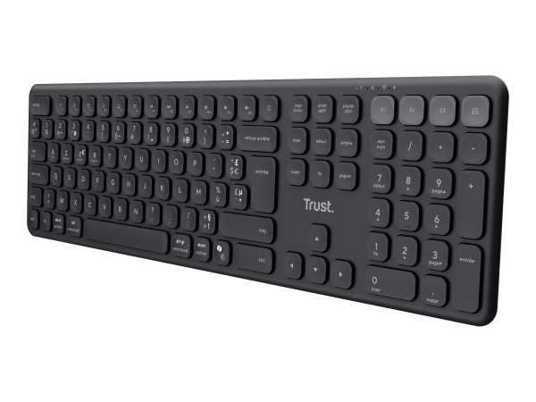 Trust Vaiya MULTIDEVICE Wireless keyboard US - Tastiera - QWERTY