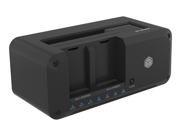 ICY BOX IB-2924MSCL-C31 Docking & Clone Station Usb 3.2 M.2 NVMe SSD & 2 - 2,5" - Alimentatore pc/se