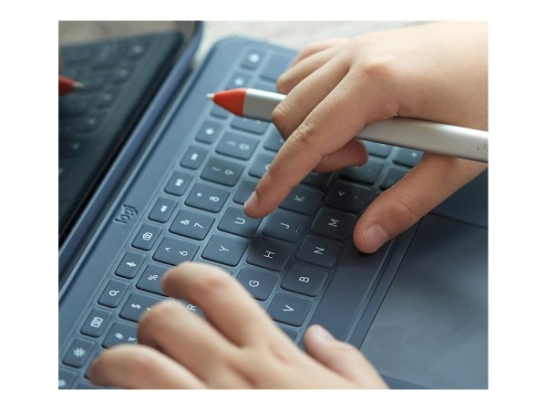 Logitech 920-011191 - QWERTZ - Tedesco - 1,8 cm - 1,2 mm - Apple - iPad (10ª gen e A16)