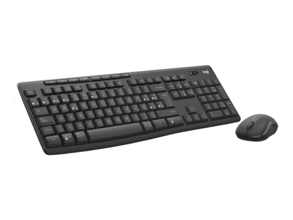 Logitech 920-012067 - Wireless - Bluetooth - Interruttore a chiave a membrana - QWERTZ - Grafite - M