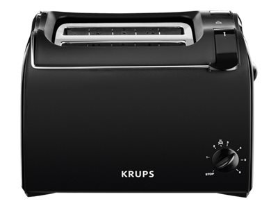 Krups KH1518 - 2 fetta/e - Nero - 700 W - 270 mm - 170 mm - 190 mm