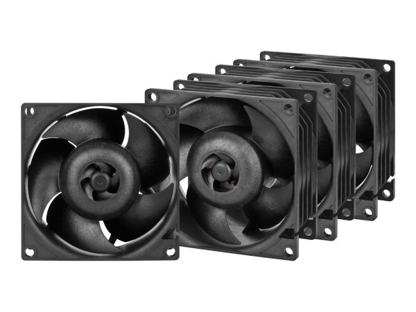 Arctic S8038-7K - Ventilatore - 8 cm - 70 pdc/min - 118,93 m³/h - Nero