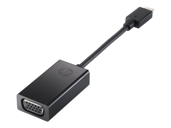 HP Adattatore da USB-C a VGA - Nero - 13 mm - 25,5 mm - 150 mm - 23,9 g - 110 mm
