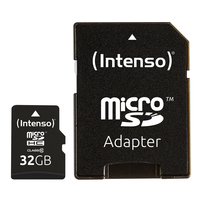 Intenso 32GB MicroSDHC - 32 GB - MicroSDHC - Classe 10 - 25 MB/s - Resistente agli urti - A prova di