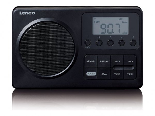 Lenco MPR-035BK schwarz