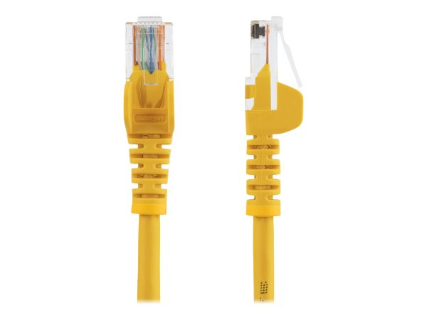 StarTech.com Cavo di rete CAT 5e - Cavo Patch Ethernet RJ45 UTP Giallo da 1m antigroviglio - 1 m - C