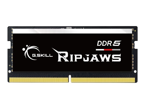 G.Skill Ripjaws F5-4800S4039A16GX1-RS - 16 GB - 1 x 16 GB - DDR5 - 4800 MHz - 262-pin SO-DIMM