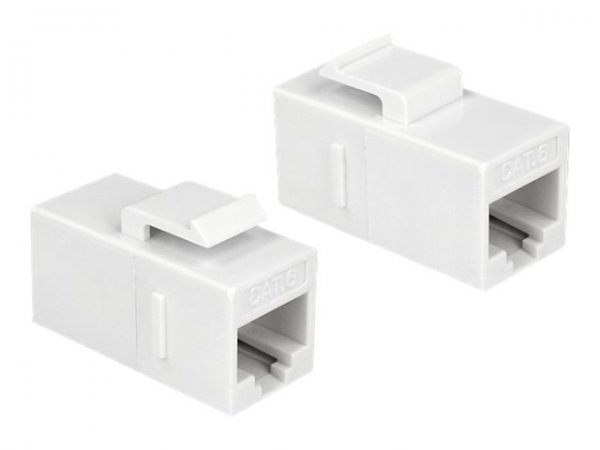 Delock Keystone Modul RJ45> Cat.6 UTP weiß