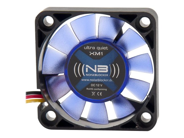 Blacknoise XM1 - Ventilatore - 4 cm - 2800 Giri/min - 9,2 dB - 0,002 son - 4,9 m³/h