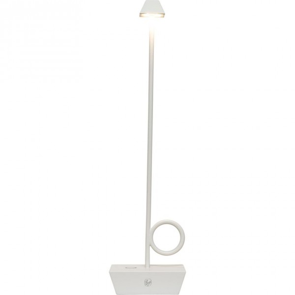 Broggi Design Broggi Lampada Bugia ricaricabile bianca