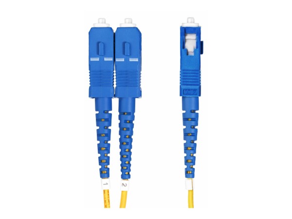 StarTech.com OS2 LWL Patchkabel LC zu SC UPC - Cavo - Rete