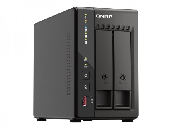 QNAP TS-253E - NAS - Tower - Intel® Celeron® - J6412 - 8 GB - 0 TB