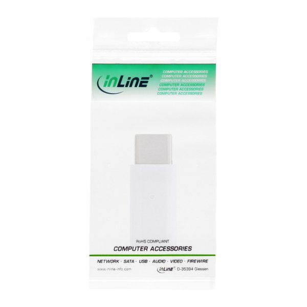 InLine Adattatore USB 2.0 - da USB-C maschio a Micro-USB femmina