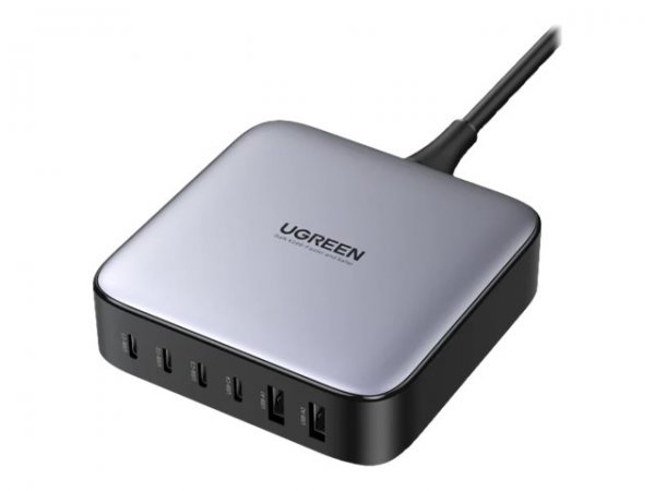 Ugreen Nexode - Netzteil - 200 Watt - 6 Ausgabeanschlussstellen 4 x USB-C - 2