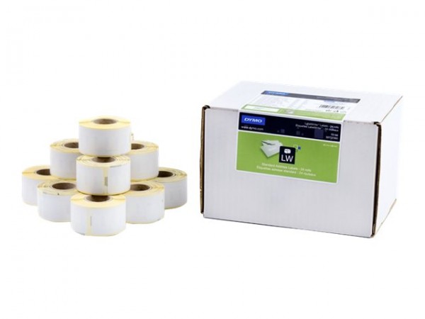 Dymo LW etichette per indirizzi originali | 28 mm x 89 mm | 24 rotoli da 130 etichette facilmente st