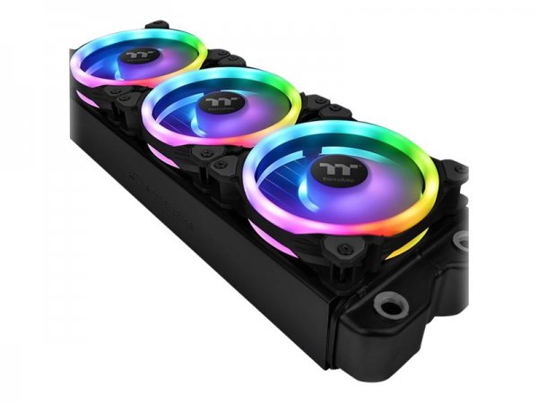 Thermaltake Riing Trio 12 LED RGB Radiator Fan TT Premium Edition - Ventilatore - 12 cm - 500 Giri/m