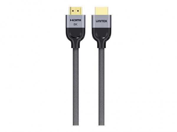 Unitek International 8K LUX HDMI 2.1 geflochtenes Kabel - Cavo - Digitale/display/video