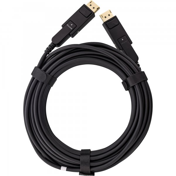 InLine Cavo DisplayPort 1.4 AOC - 8K4K - spina DisplayPort staccabile - 40m