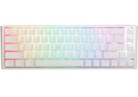Ducky One 3 Classic Pure White SF - Cablato - USB - Interruttore a chiave meccanica - LED RGB - Bian