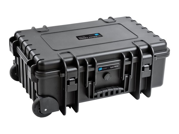 B&W International B&W 6600 - Custodia trolley - Interfaccia audio - Polipropilene (PP) - Gomma - Ner