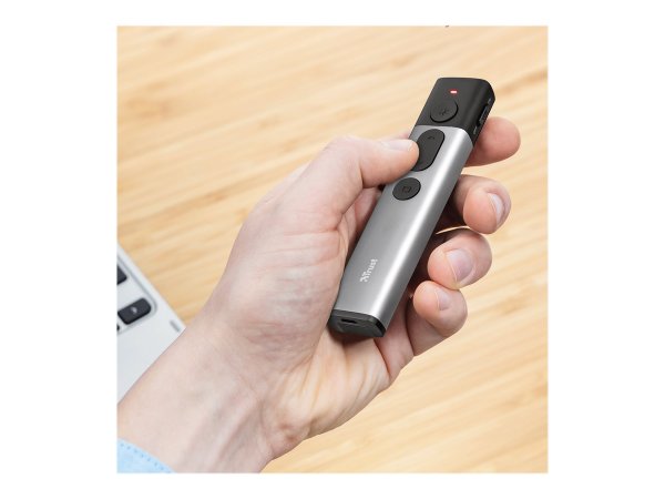 Trust Kazun - RF - USB - 10 m - Alluminio - Nero