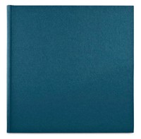 Hama Jumbo-Album Wrinkled 80 weiße Seiten Blau - Bürokleinmaterial