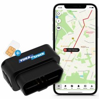 YUKAtrack AIO GPS OBD2 Car Tracker with SIM+ Data Flat
