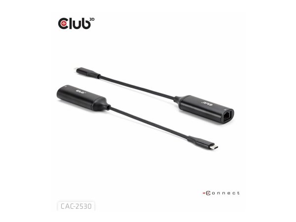 Club 3D Adapter Usb-C> Rj45 5Gbps St/Bu retail - Adattatore - Digitale/dati