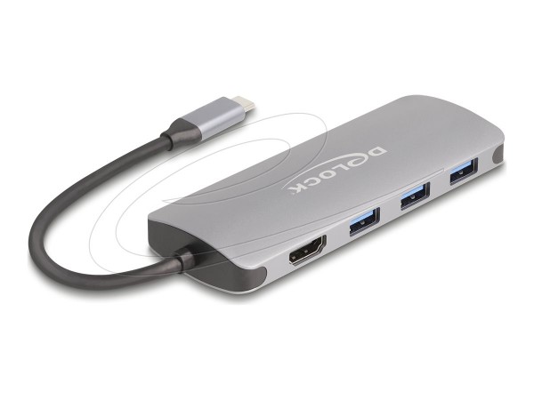 Delock USB Hub und 4K HDMI Ausgang mit Type-C Anschluss PD 3.0 90 - Corsa - PCI-Express