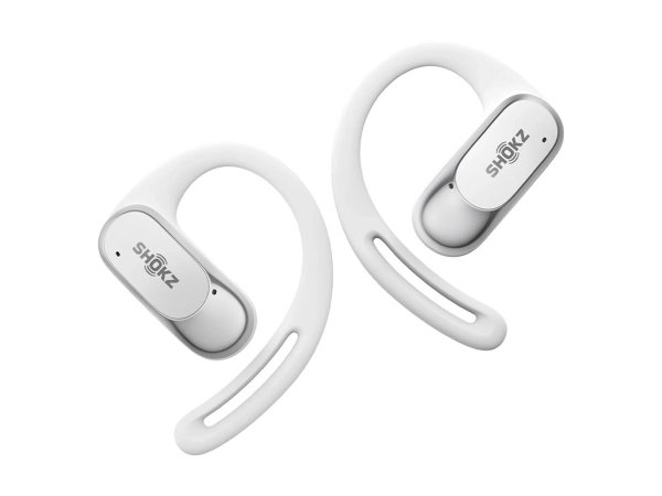 AfterShokz Knochenschall Kopfhörer OpenFit Air White - Cuffie - 16 KHz