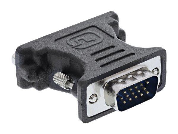 InLine Adattatore DVI-A 24+5 femmina a VGA 15pin HD maschio - analogico