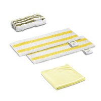 Kärcher 2.863-346.0 - Bodentuch - Weiß - Gelb - Stoff - SC 2 Deluxe - 2 EasyFix