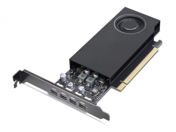 NVIDIA RTX - Grafikkarte - RTX A1000 - 8 GB GDDR6 - PCIe 4.0 x8 - 4 x Mini DisplayPort