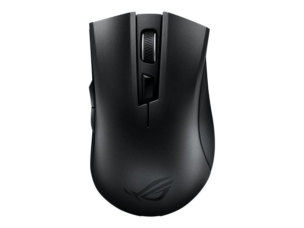 ASUS ROG Strix Carry - Mano destra - Ottico - RF senza fili + Bluetooth - 7200 DPI - Nero